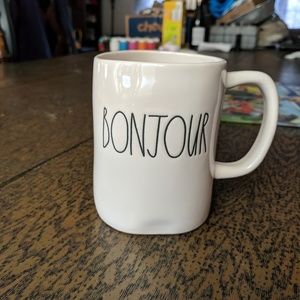 Rae dunn BONJOUR mug